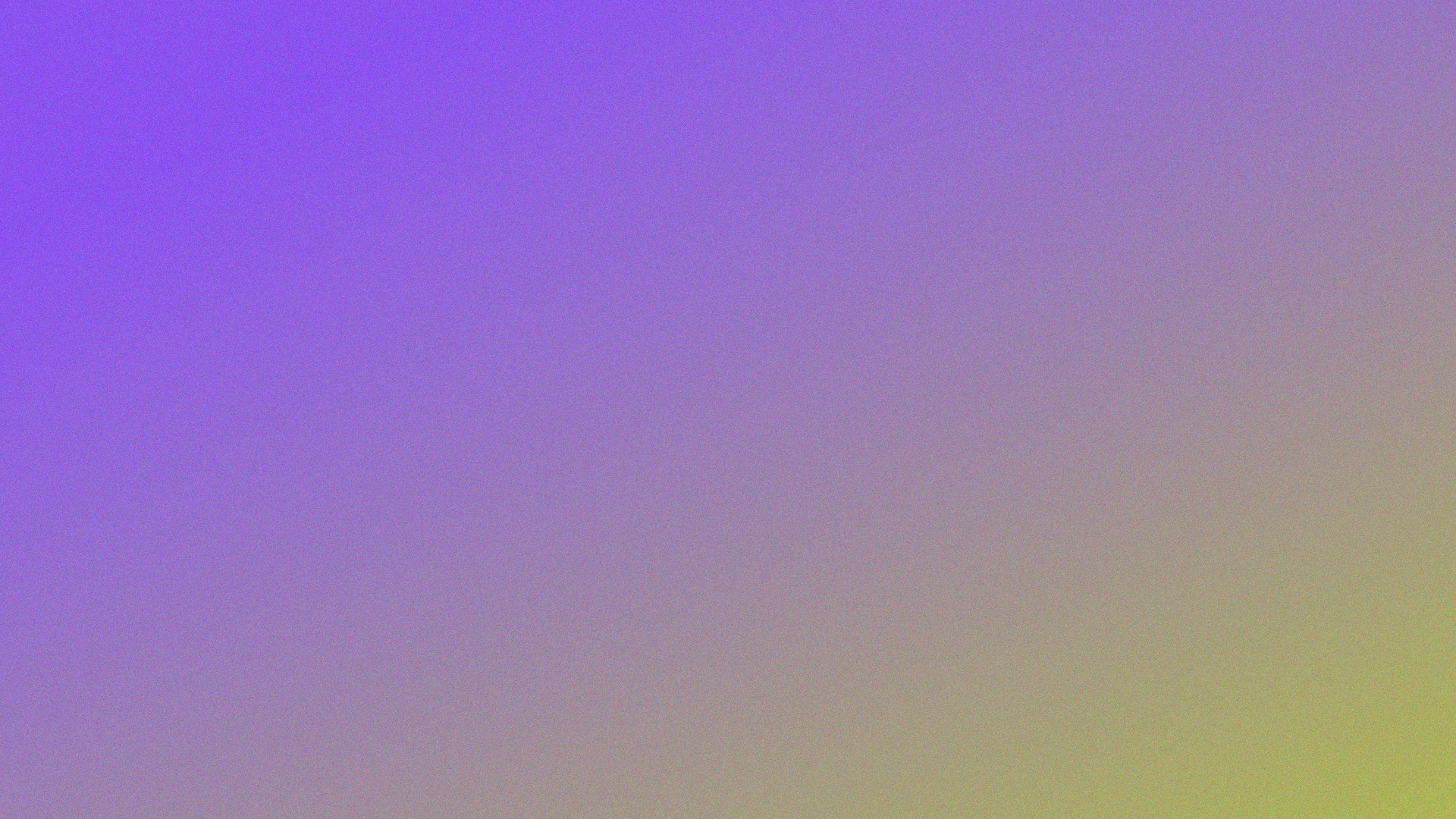 Noisy gradient background from purple to green