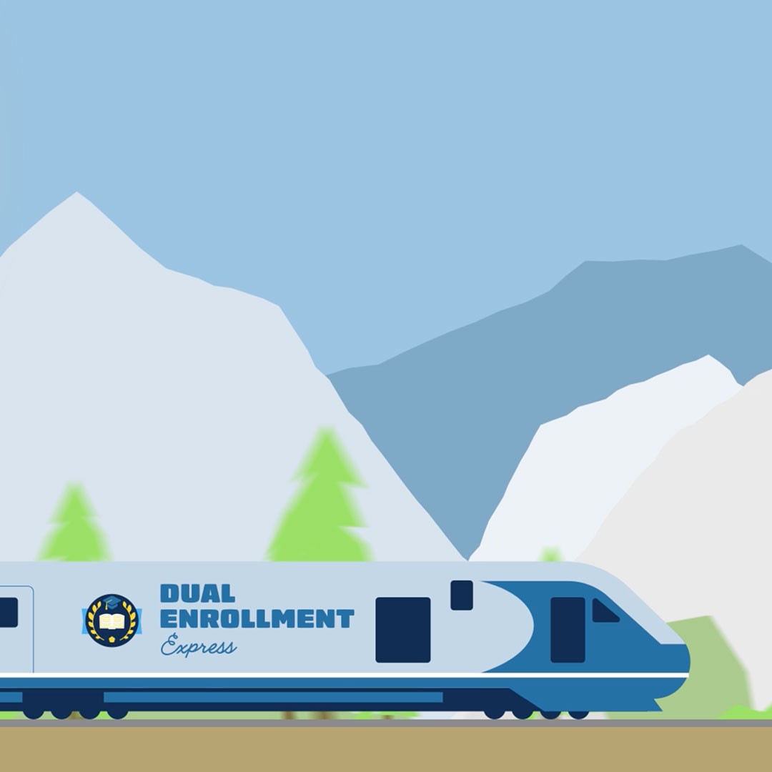 Still capture from the final "Map Your Mission" animation for Modesto City Schools
